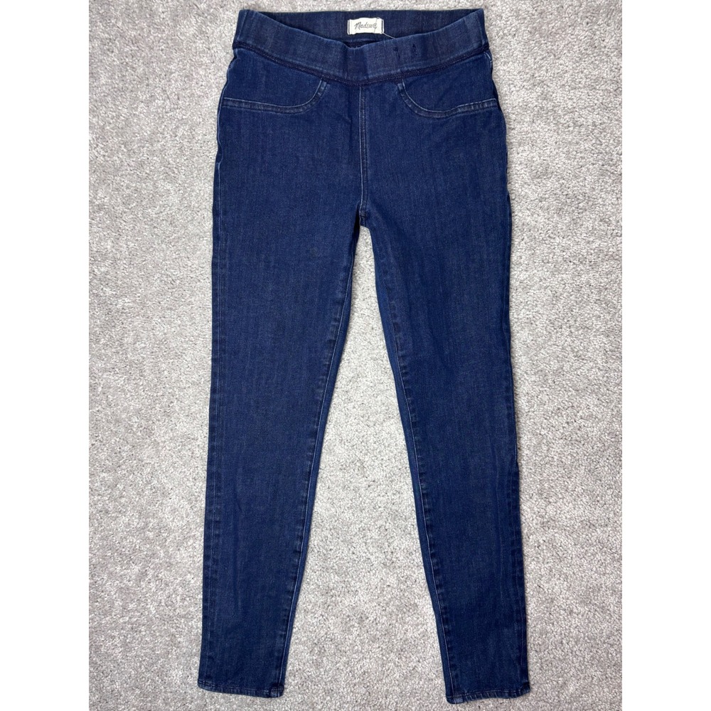 Madewell The Anywhere Jean Dark Indigo Pull On Skinny Jeggings F5878 Womens‎ 27